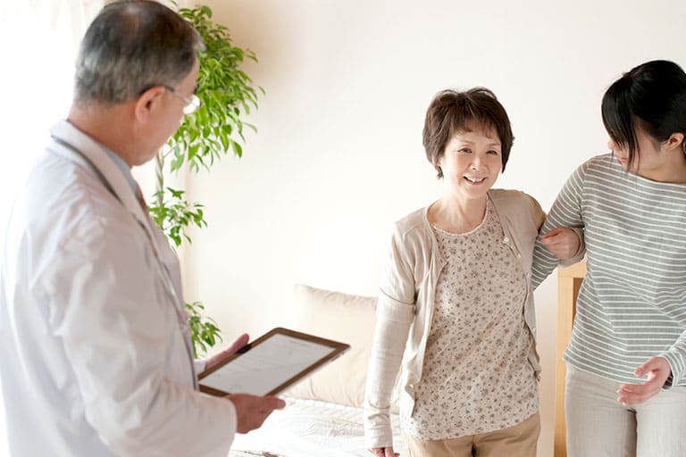 疾病進行状況の把握共有化が可能に